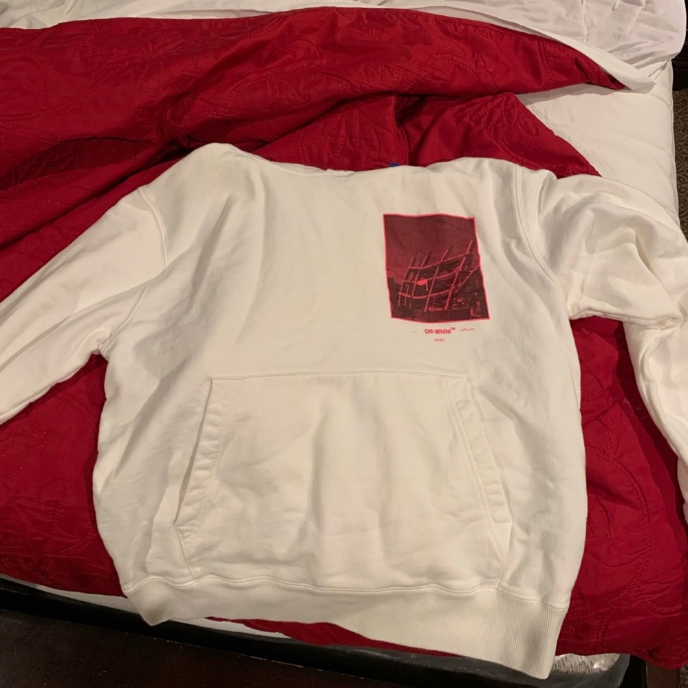 Off To White Hoodie Limited Edition Size Medium